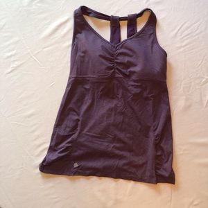 Athleta purple workout tank - size L